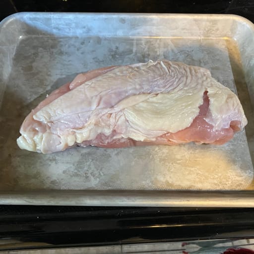 Raw Turkey breast image